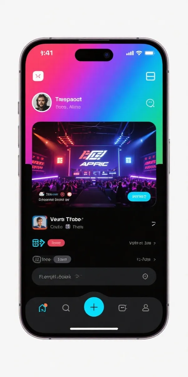 英雄联盟赛事App界面